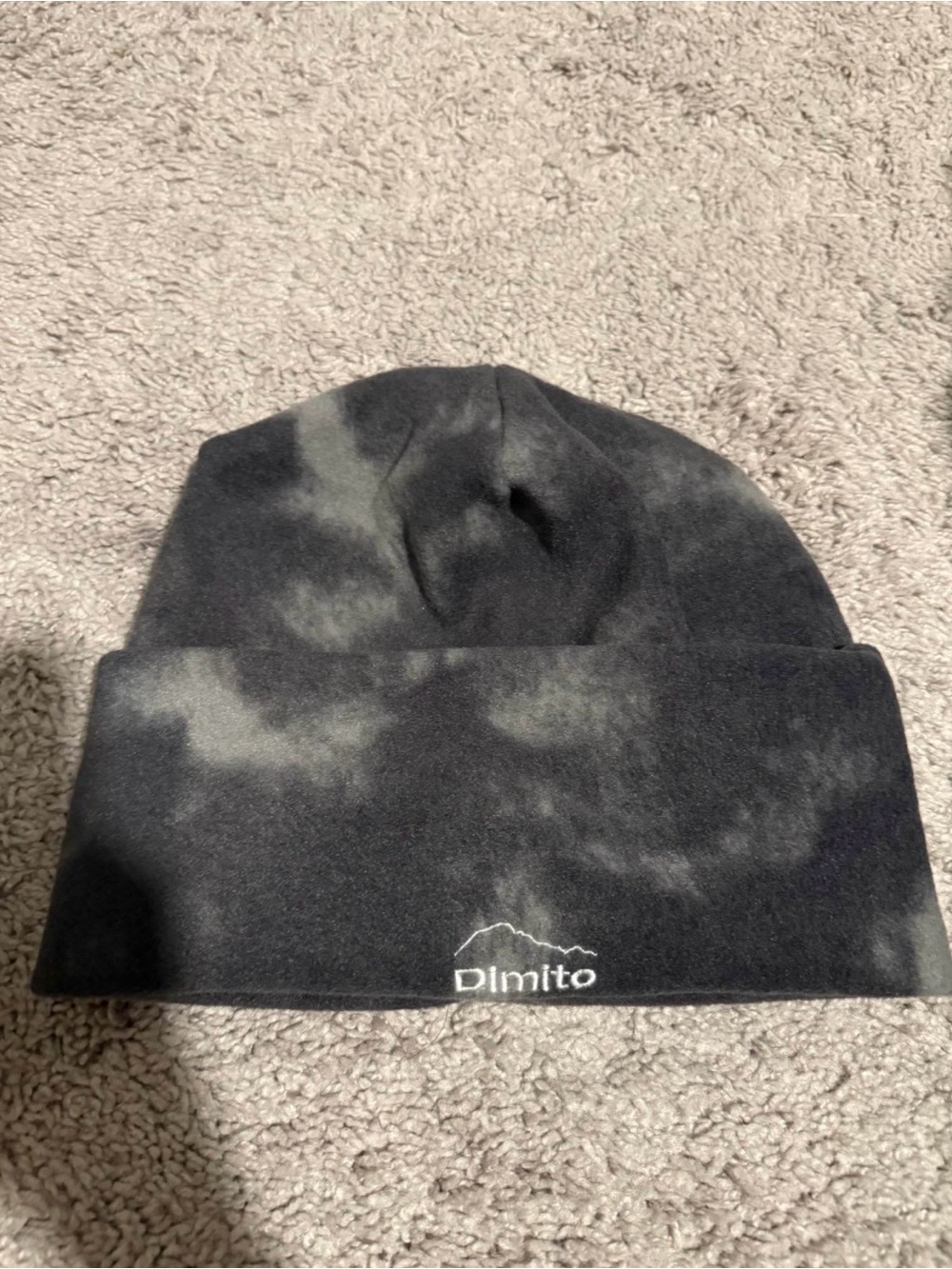 DIMITO Fleece Tie-Dye Beanie
